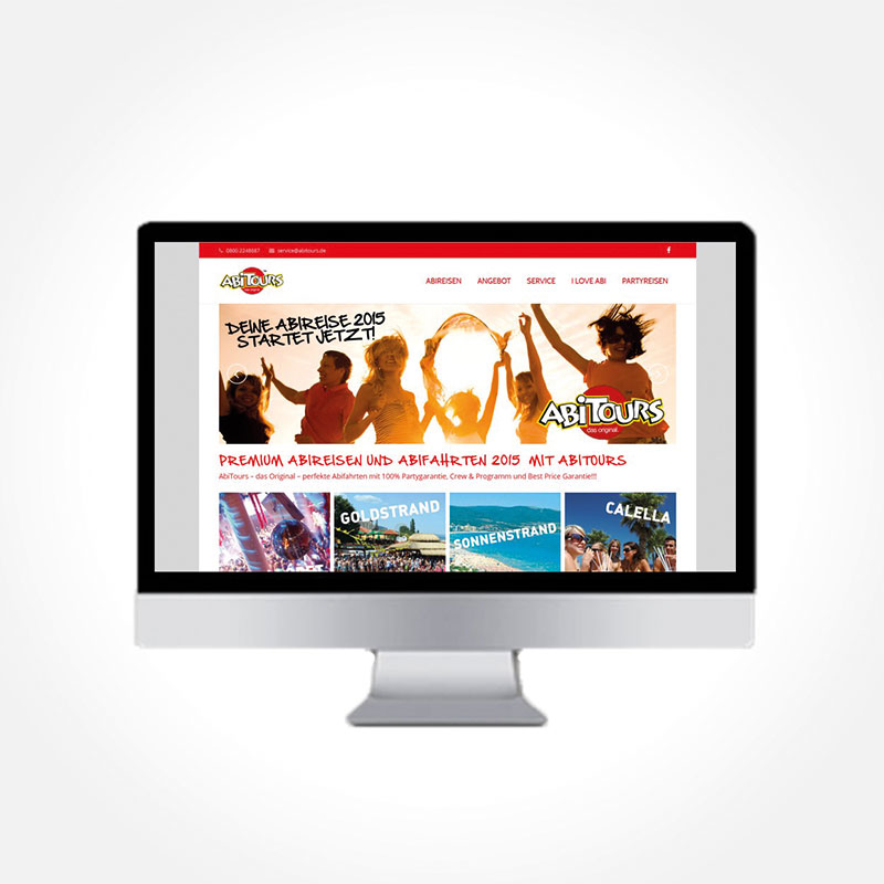 AbiTours - Werbeagentur Webdesign Event & Marketing aus Münster
